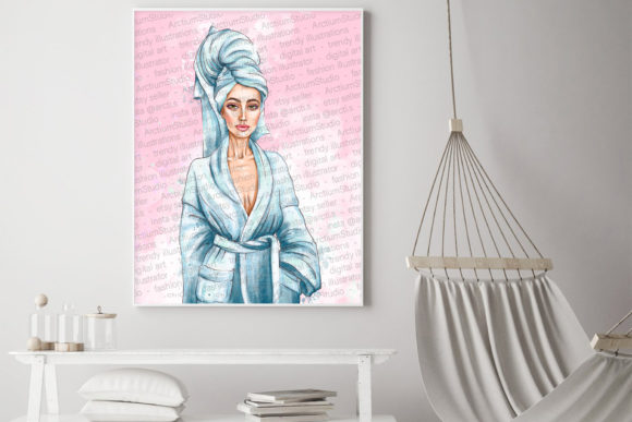 Download Beauty Salon Poster, Spa Salon Woman Art - Woman Collection