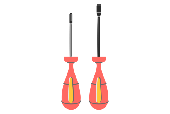 Download Pair of Screwdrivers Color Icon. Repair - Repair Collection