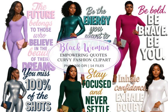Download Black Woman Curvy Fashion Poses Quotes - Woman Collection